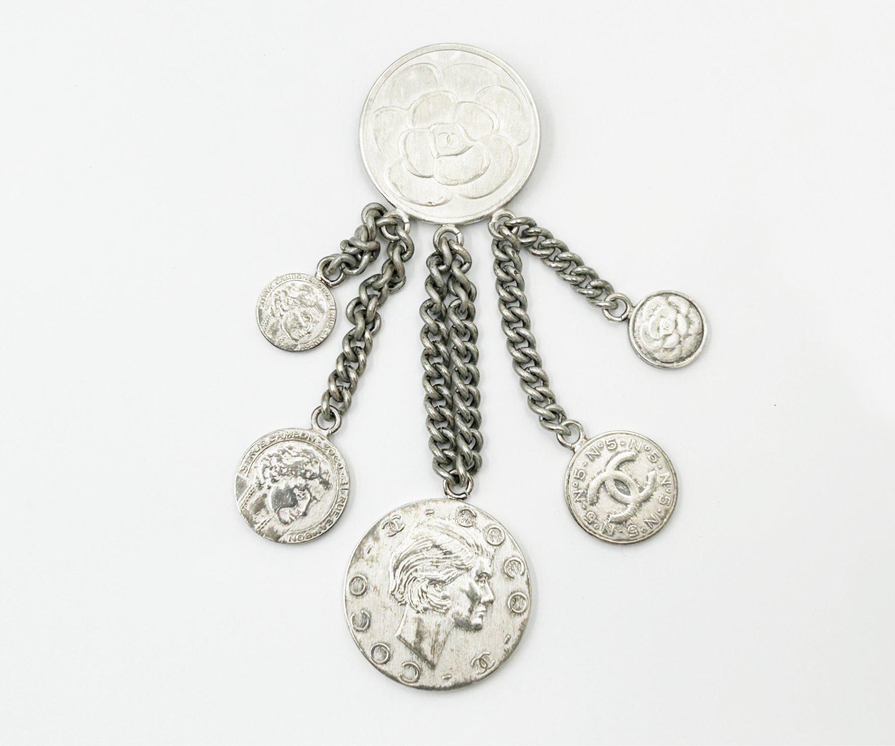 Vintage Coco Chanel Brooch - Etsy