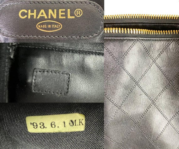 Chanel Duffel Black Travel Bag 
