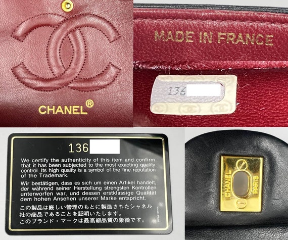 Chanel Vintage Classic Timeless Double Flap Lambs… - image 6