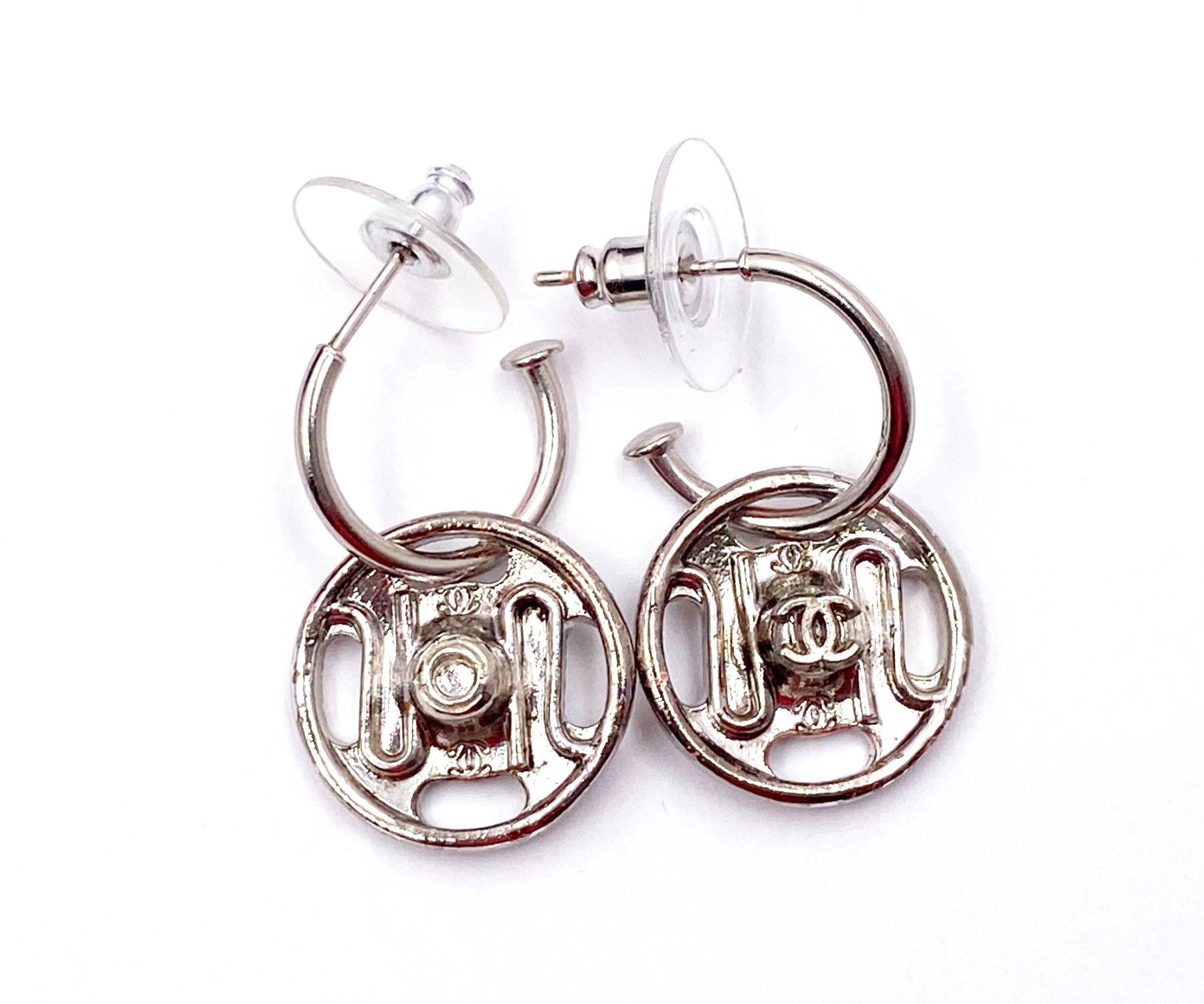 Chanel Bag Earring - 13 For Sale on 1stDibs  chanel bag earrings, chanel  handbag earrings, chanel purse earrings