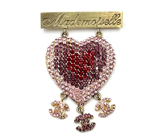 Vintage chanel heart earrings - Gem