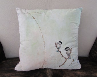 Hand painted Accent pillow Art: P590
