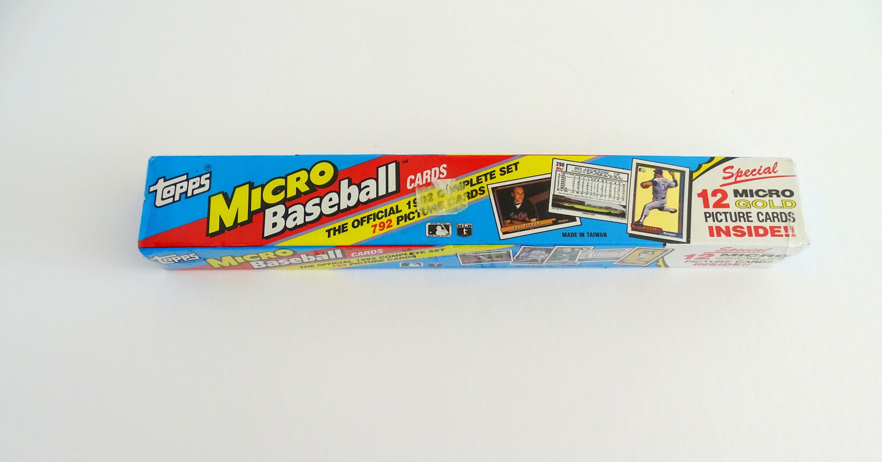 Topps Micro Baseball Cards 1992 Set 792 Cards 12 Gold Factory - Etsy