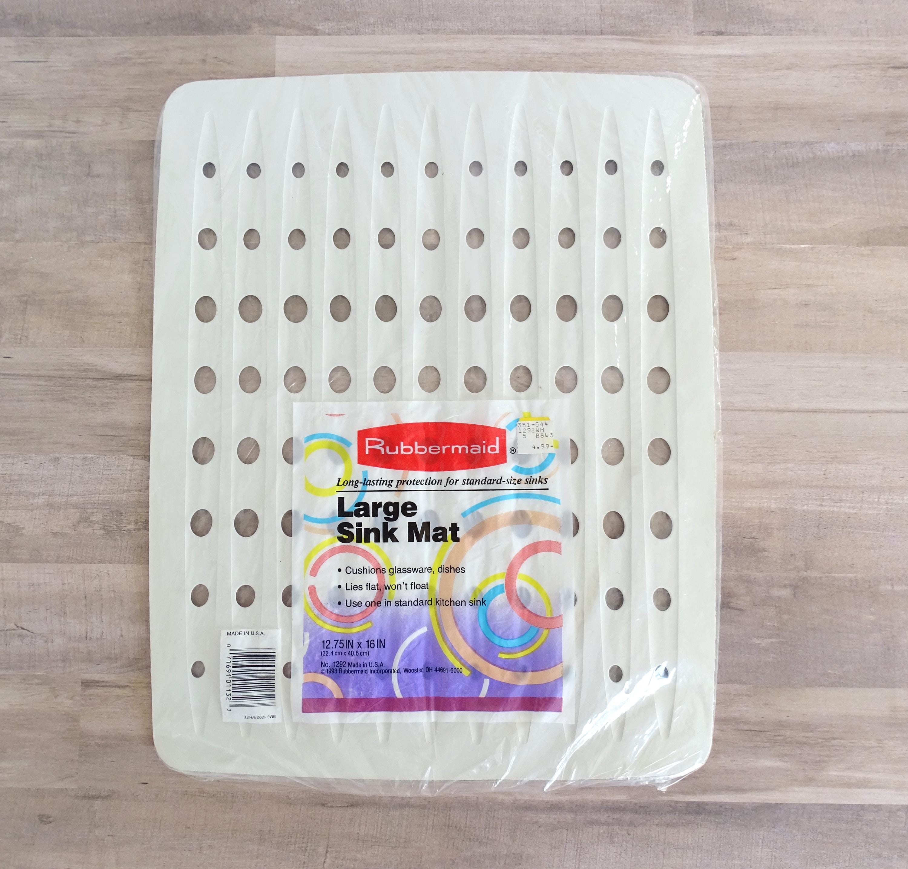 Rubbermaid sink mats and drainers sale