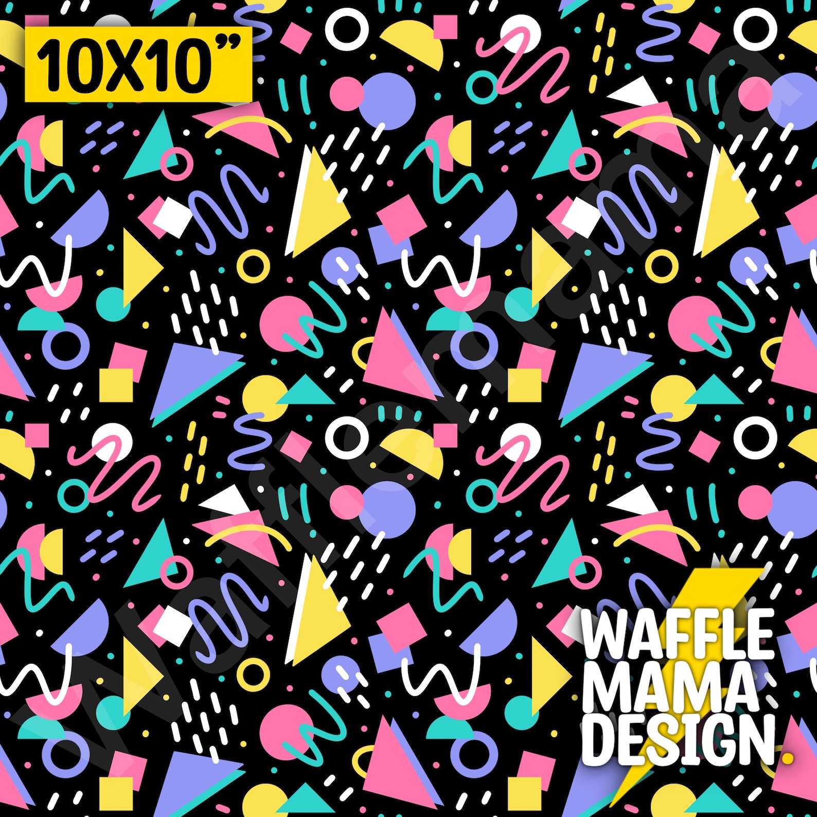 Non Exclusive - Arcade Carpet -seamless Pattern, Digital File for ...