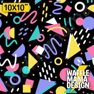 Non Exclusive - Arcade Carpet -seamless Pattern, Digital