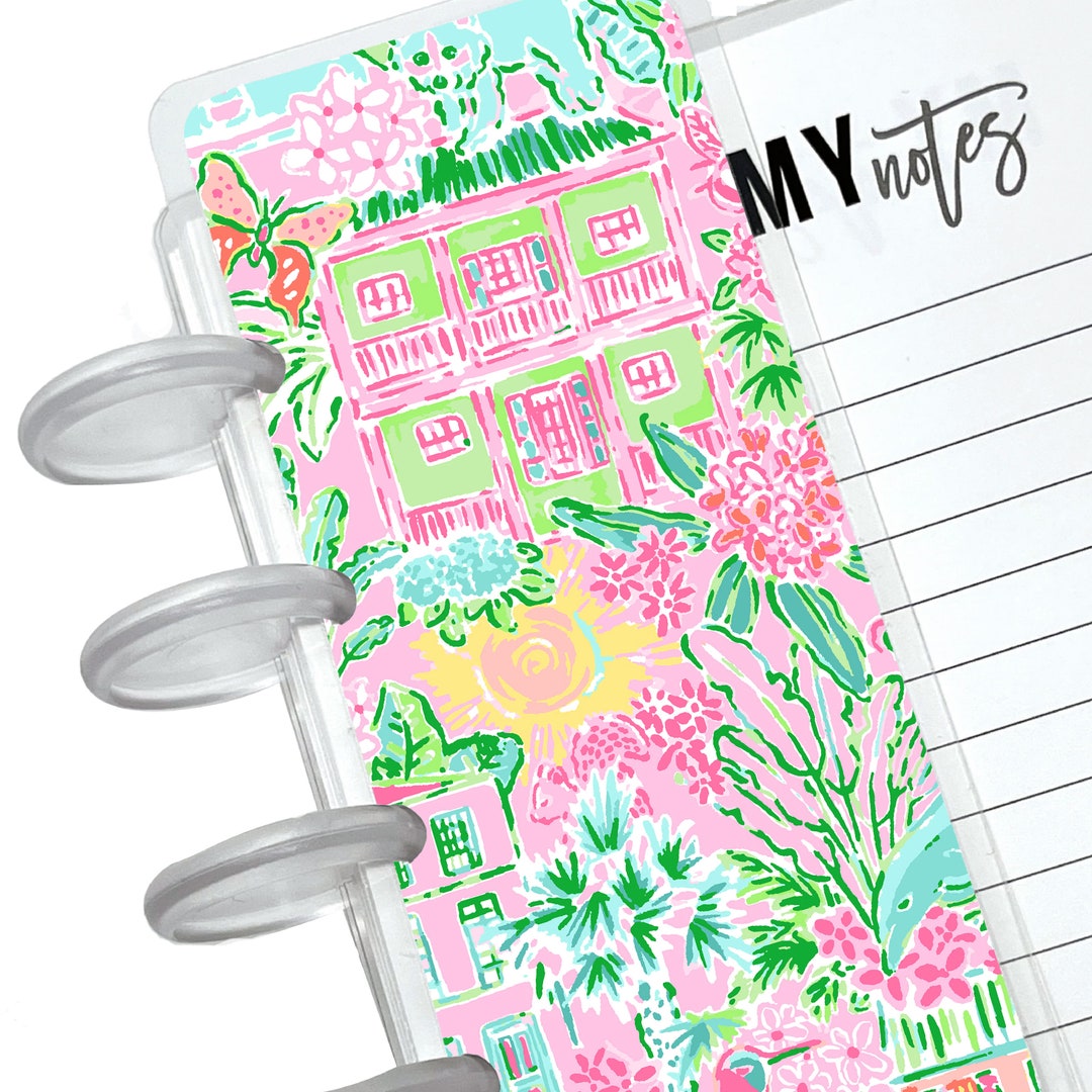 Discbound Page Finder Bookmark in Preppy Charleston Notebookily® B391