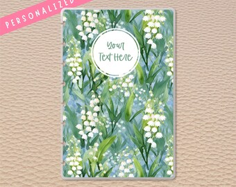 Notebookily® Lily of the Valley 8-Disc Junior Reversible Notebook Covers | C424