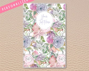 Notebookily® Spring Floral Discbound Junior 8-Disc Reversible Notebook Covers | C143