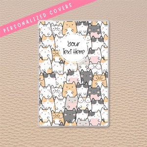 Notebookily® Kawaii Cats Discbound Junior 8-Disc Notebook Covers | C269