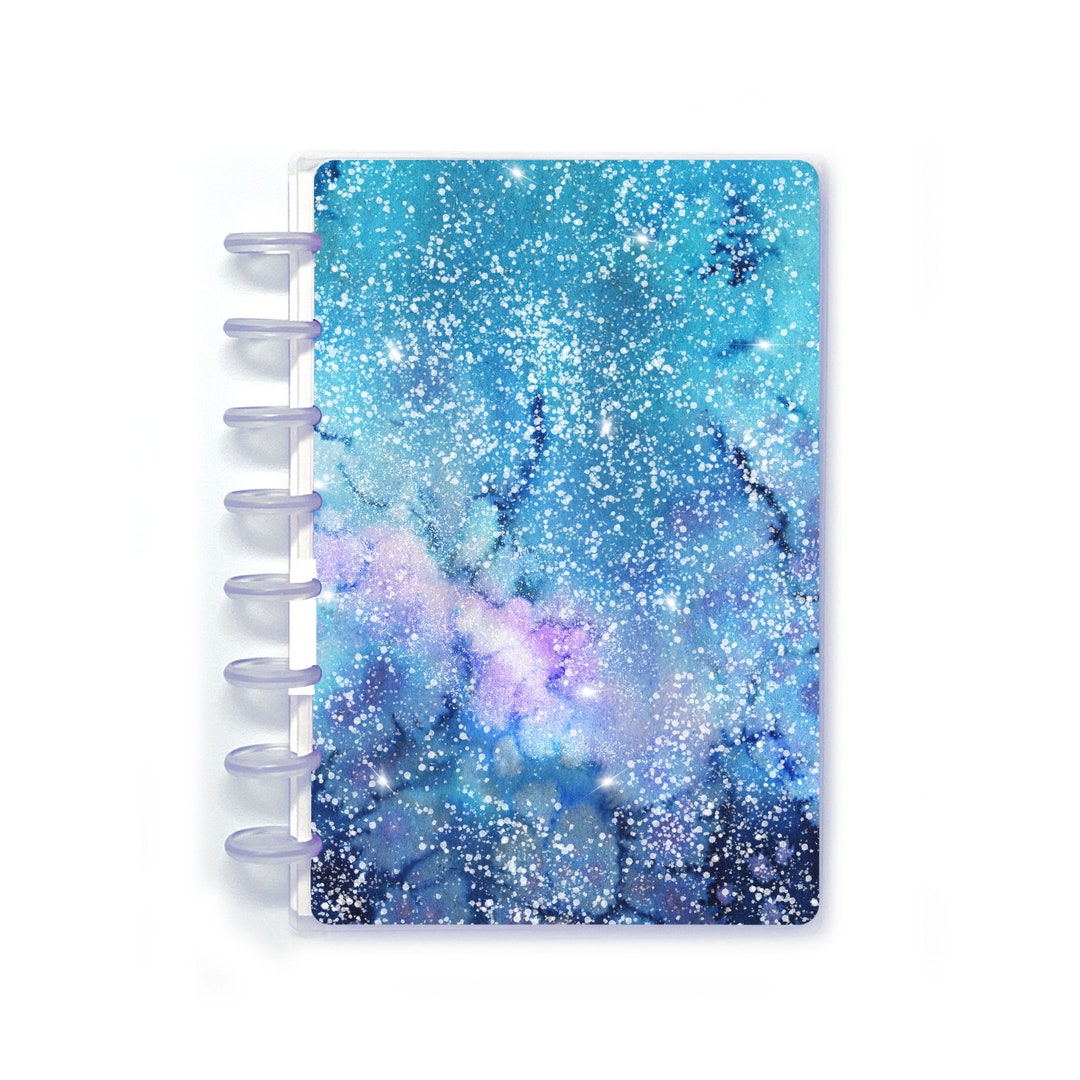 Galaxy Junior Discbound Notebook Kit Gift Set in 8disc With Reversible Covers, Lined Notepaper