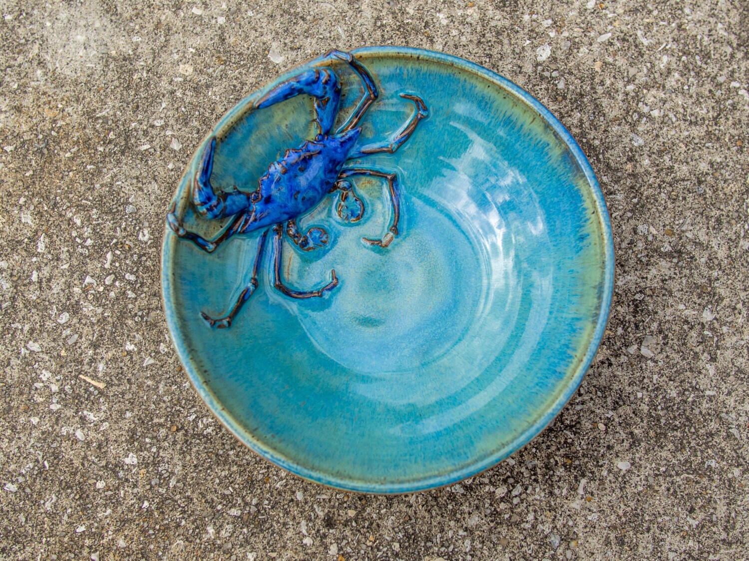 Ceramic Crab Platter