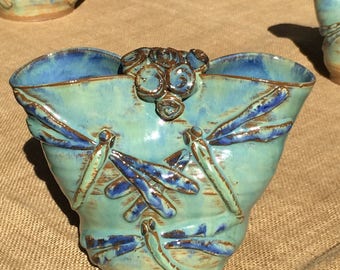 Dragonfly  vase