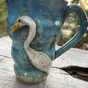 Egret mug