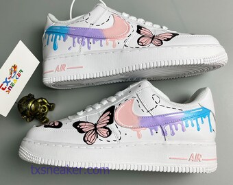 Rainbow Air Forces | Etsy