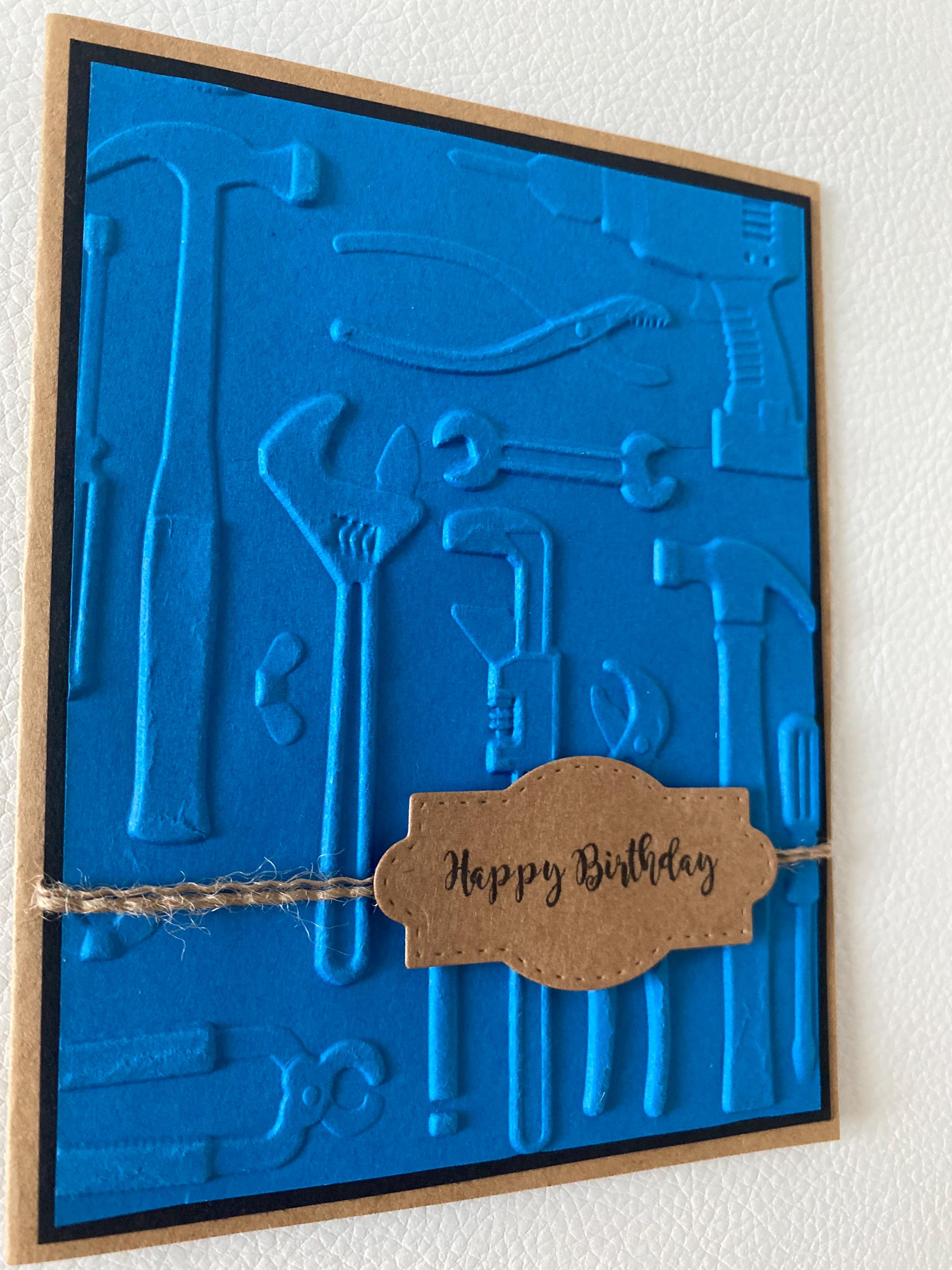 Handmade Handyman Birthday Card: Mr. Fix It Card - Etsy