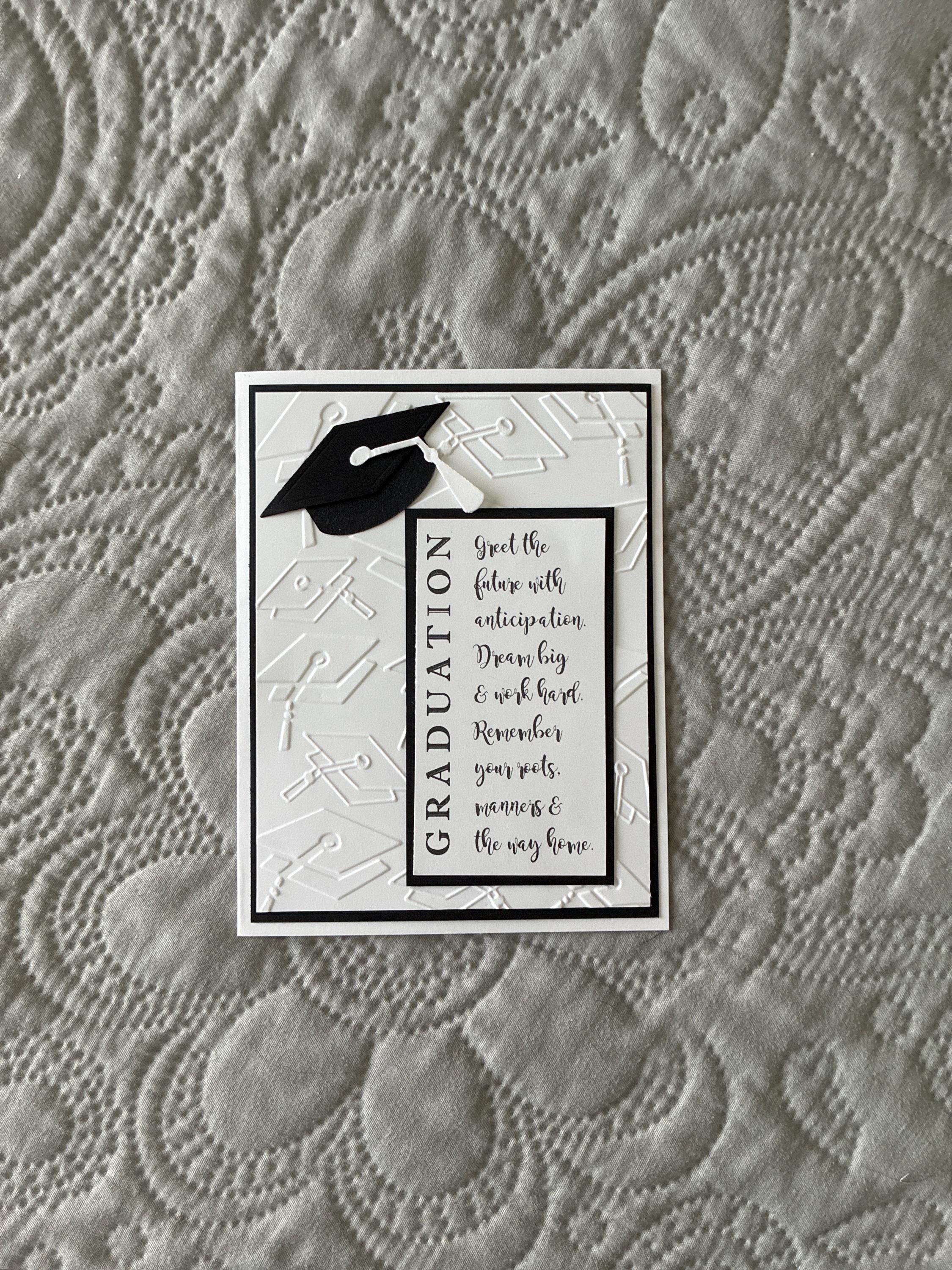 Greeting Card Handmade; Graduation Card, High School Grad, College ...