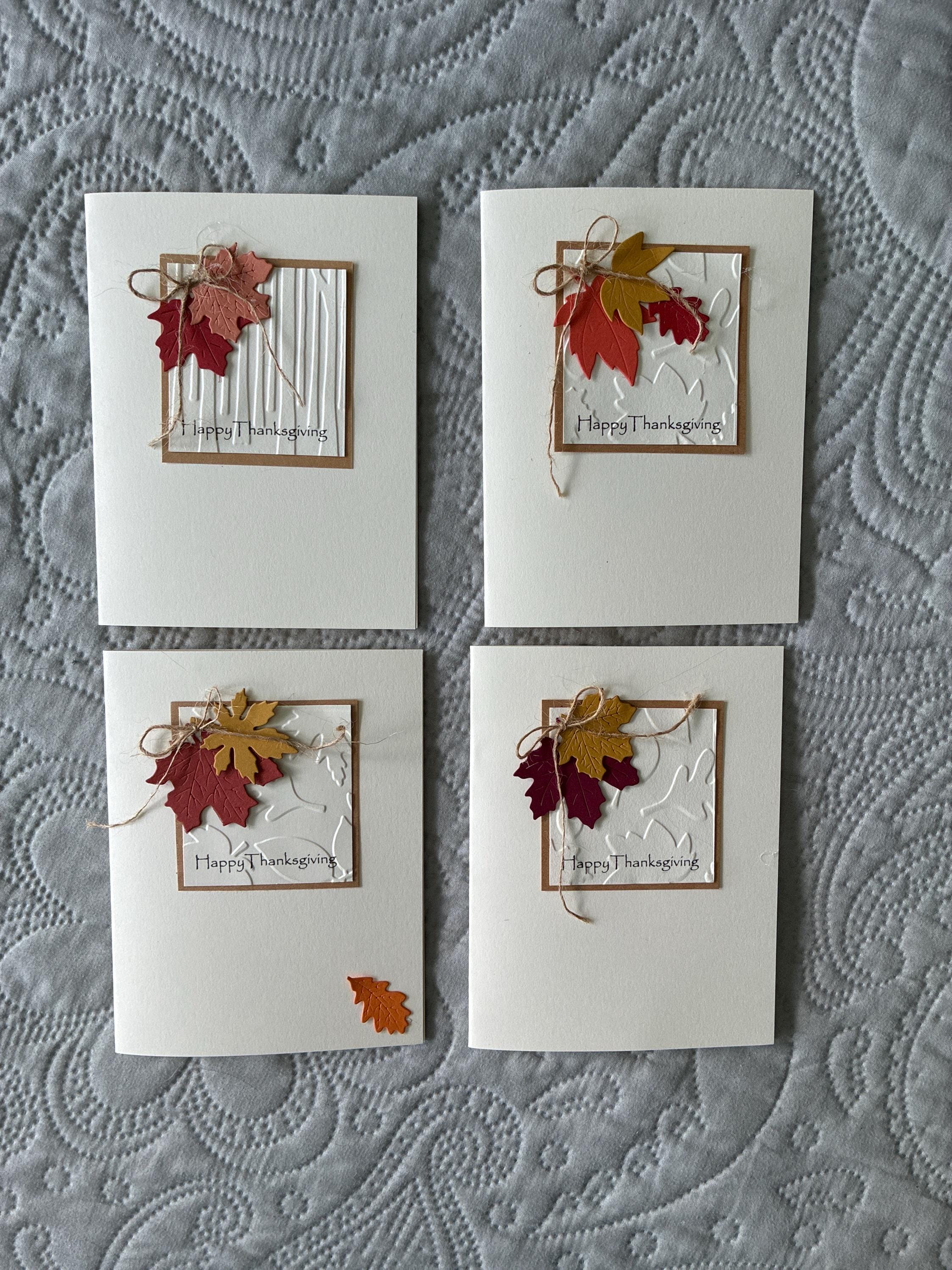 You Will Receive a Random Set of 4 or 6 Colorful Handmade Thanksgiving ...