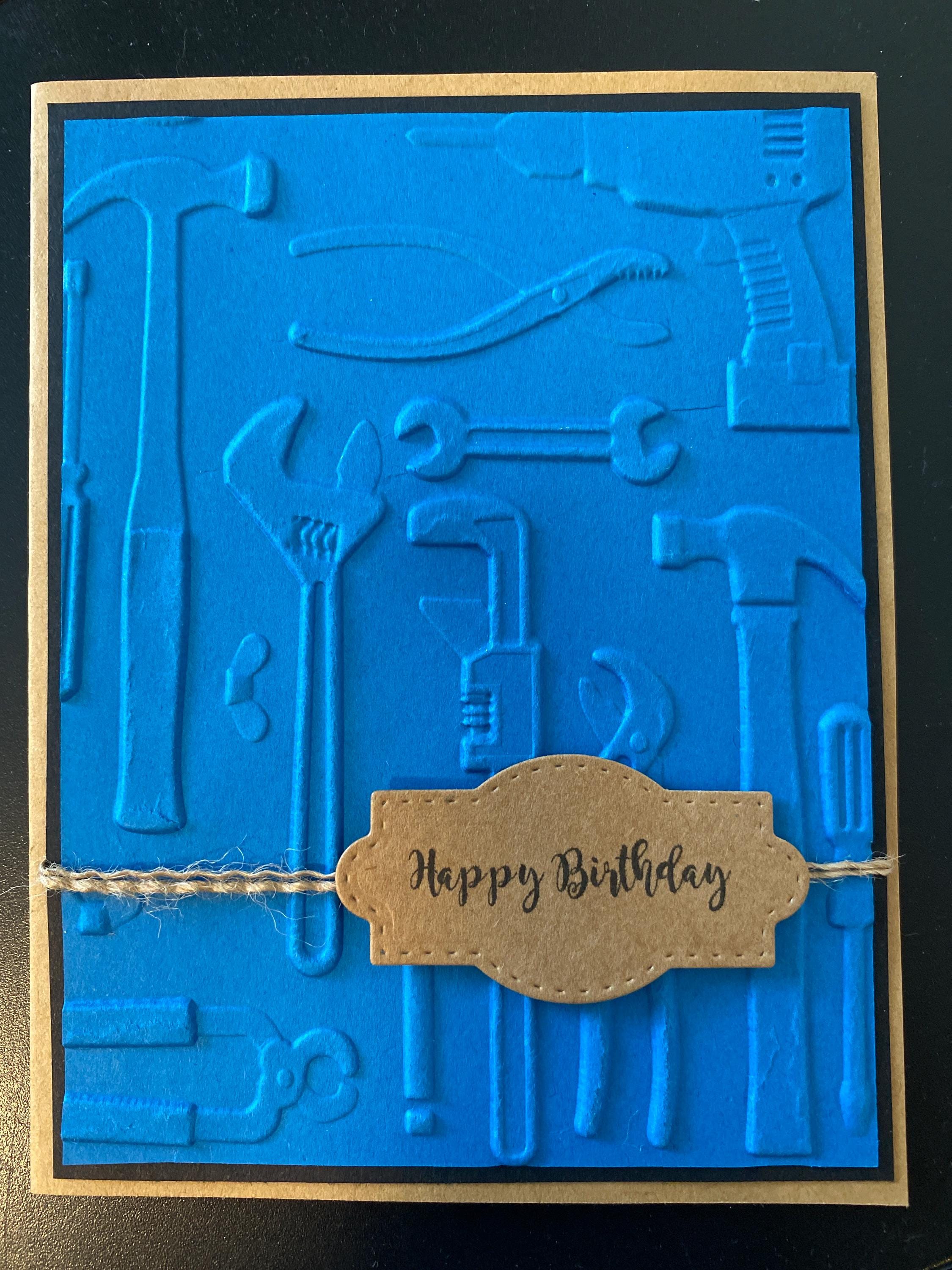 Handmade Handyman Birthday Card: Mr. Fix It Card - Etsy