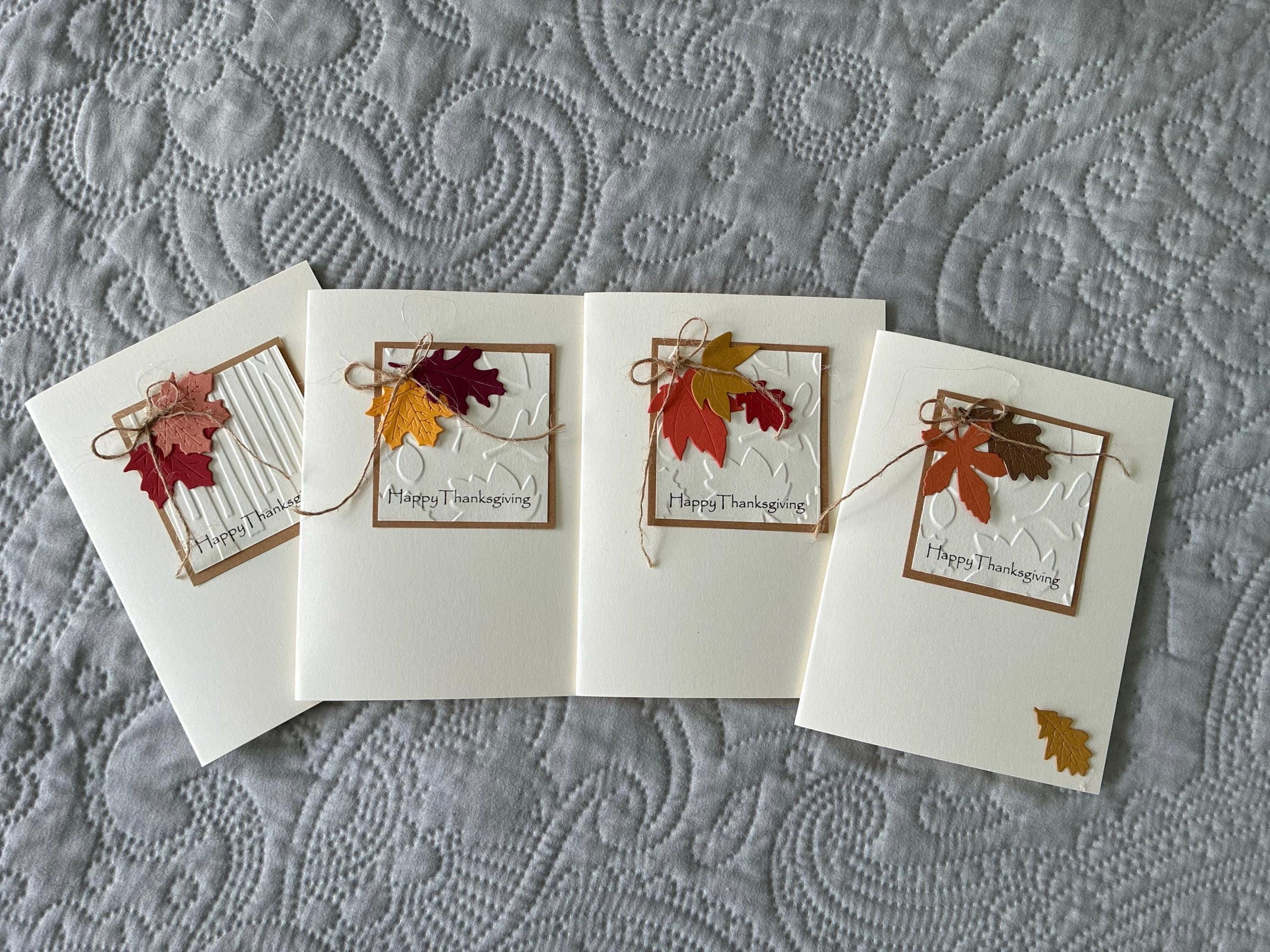 You Will Receive a Random Set of 4 or 6 Colorful Handmade Thanksgiving ...