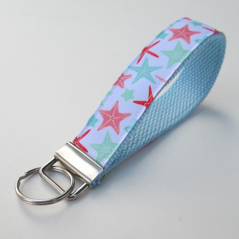Starfish Lanyard Keychain for Women, Cool Lanyards for Women, Starfish