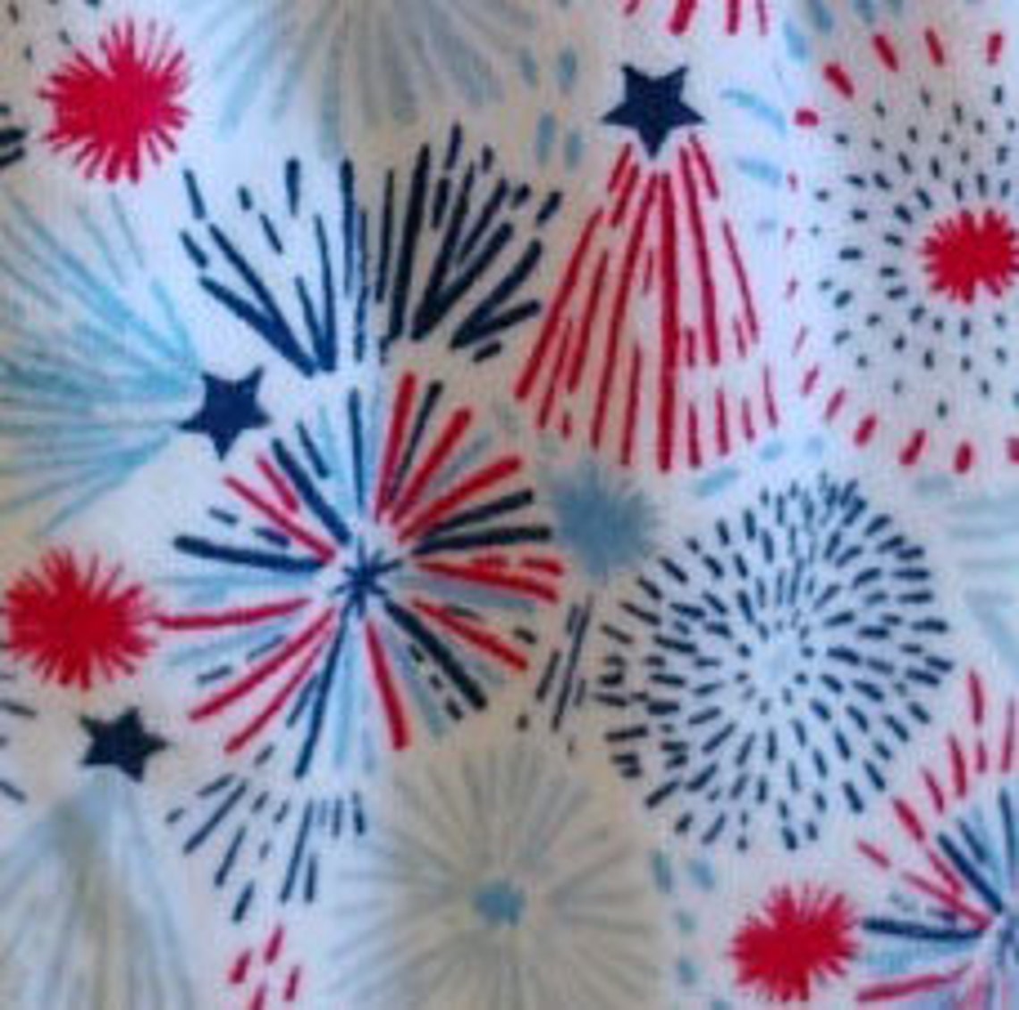 4th of July Fireworks Knit Topped Hanging Dish Towels Etsy