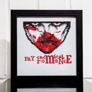 My Chemical Romance Cross Stitch Pattern, MCR, Black Parade - Etsy ...