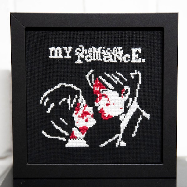 Revenge MCR emo My Chemical Romance cross stitch pattern