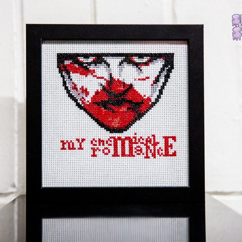 Not okay MCR cross stitch pattern digital download PDF
