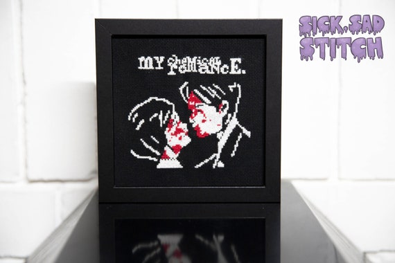 Revenge MCR emo My Chemical Romance cross stitch pattern