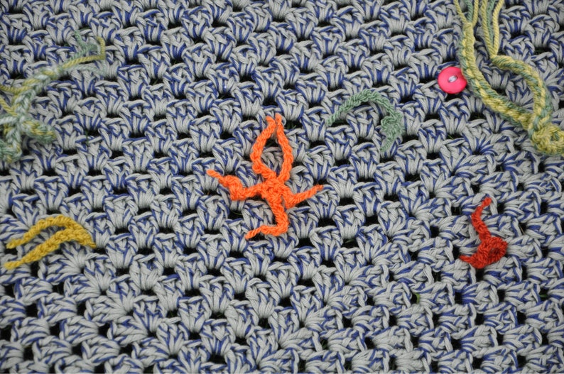 Granny Square Fiddle Crochet Blanket Etsy