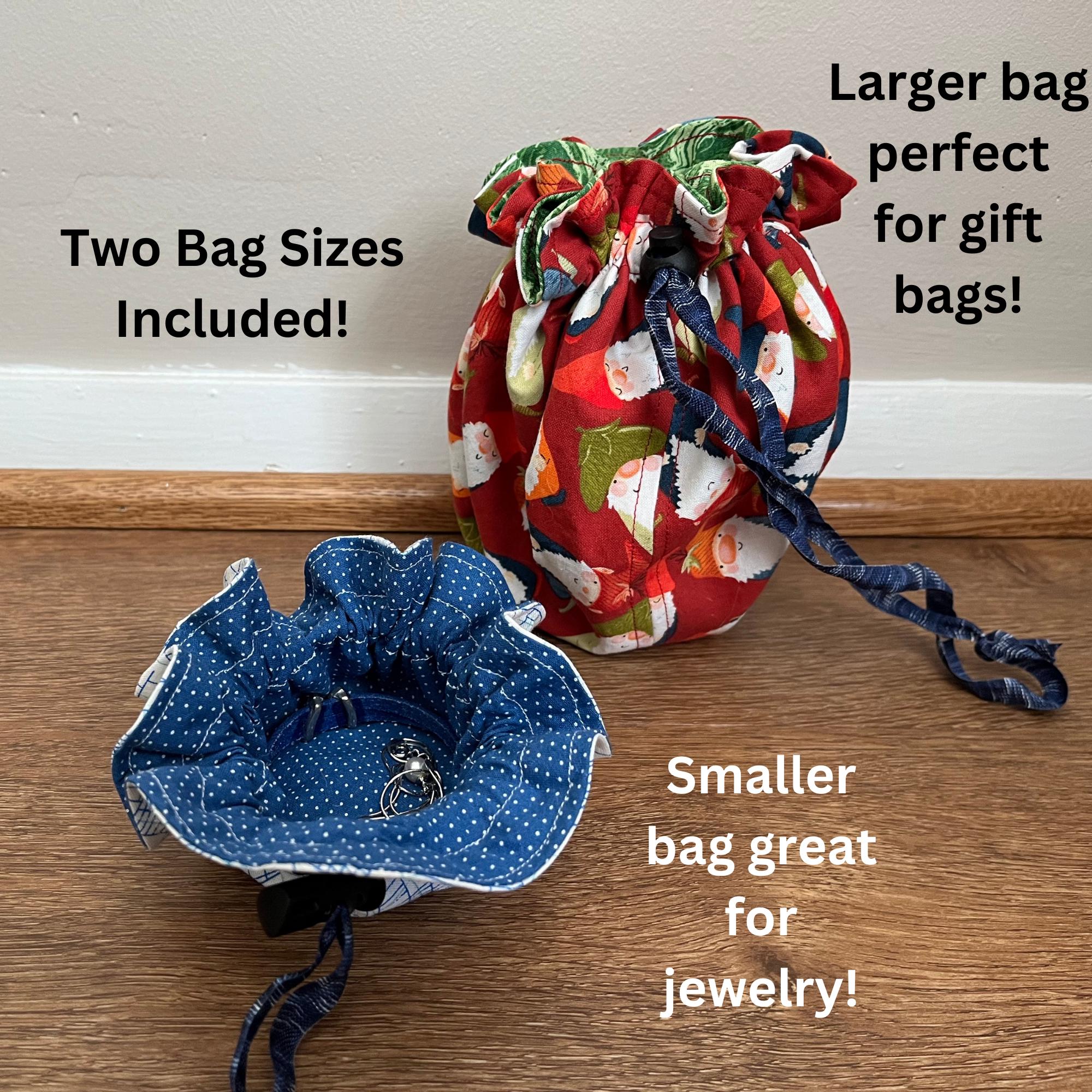 Drawstring Bag Instructions.pdf How to Sew a Drawstring Bag PDF Guide | PDF Circular Gift Bag Sewing ...