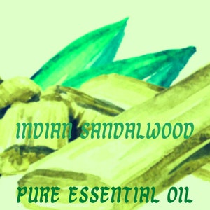 Indian Sandalwood - Pure Essential Oil-100% natural