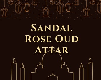 Rose Oud Attar-100% natural blend