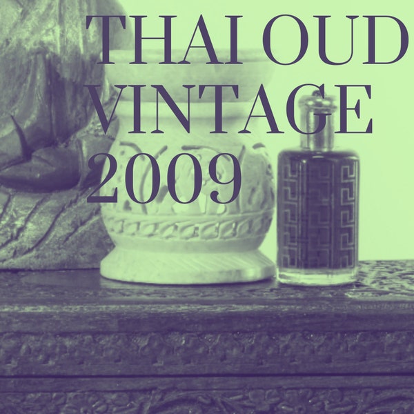 Vintage Thai oud oil-pure distilled in 2009- 100% pure natural oil