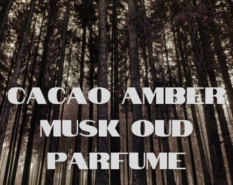 Cacao Amber Musk Oud Parfume