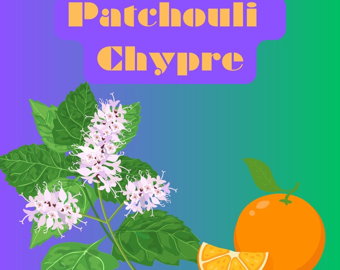 Patchouli Chypre' - Incense Parfum- 100% natural