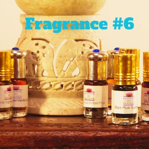 Fragrance #6-saffron , sandalwood, Oud,deer musk ,ambergris