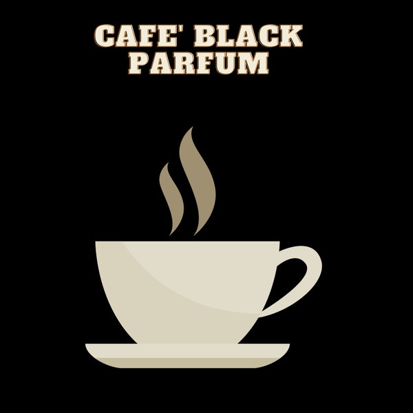 Cafe Black Parfum-civet ,hyrax, oud, black tea -100% natural handmade perfume