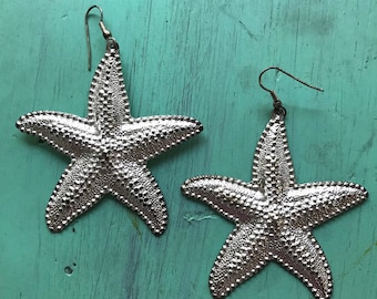 Vintage 90s starfish earrings