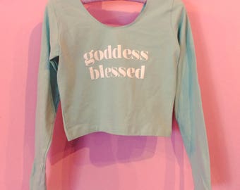 Goddess Blessed fresh mint crop