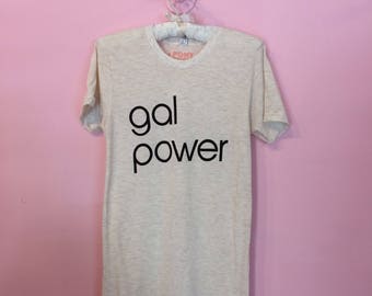 Gal Power unisex crew neck tee