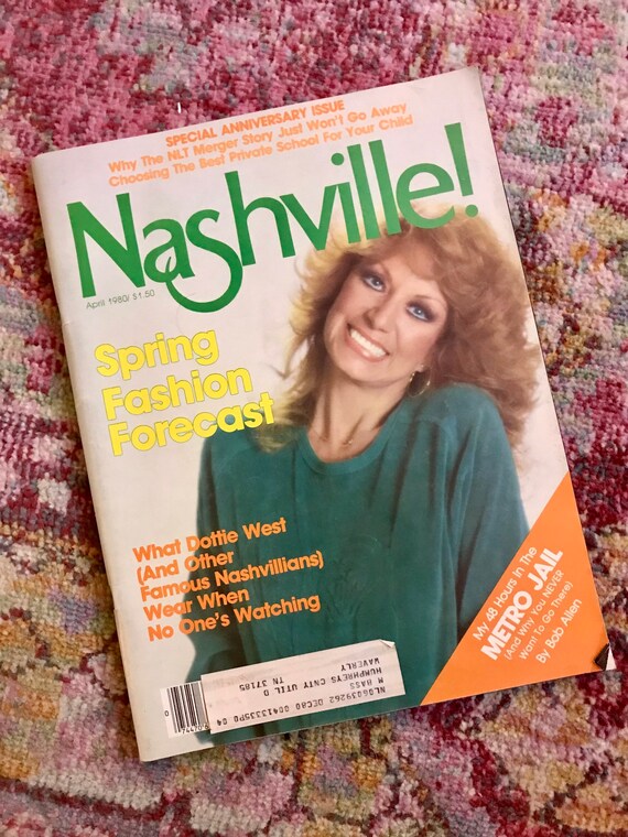 Vintage Nashville magazine