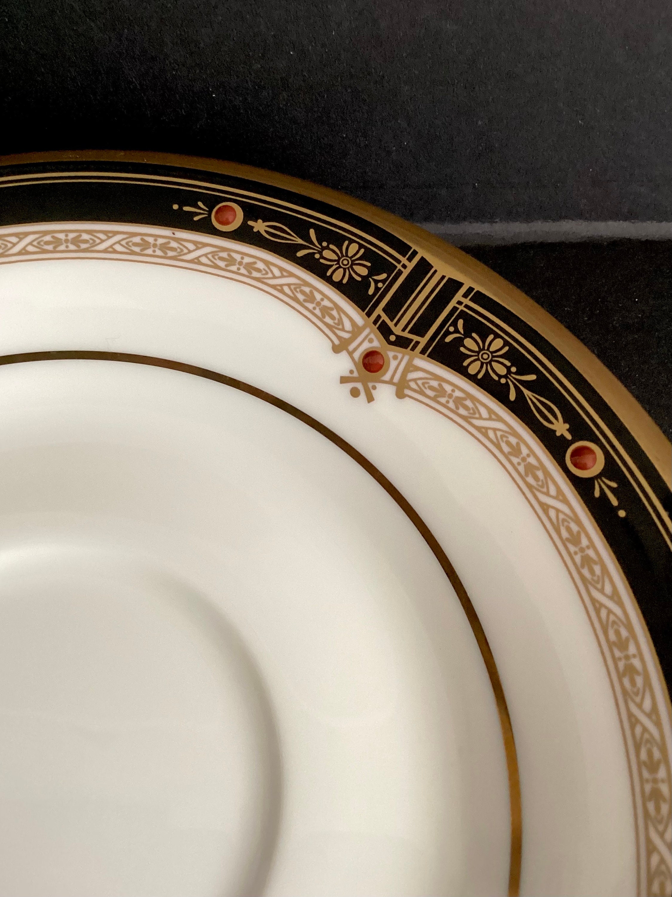 Vintage Noritake Cup & Saucer “gold and Sable” 9758 MINT - Etsy