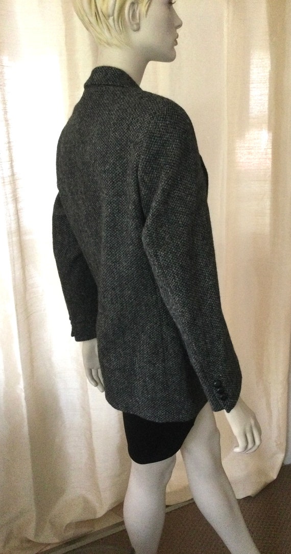 Vintage Harris Tweed Scottish Virgin Wool Jacket … - image 3