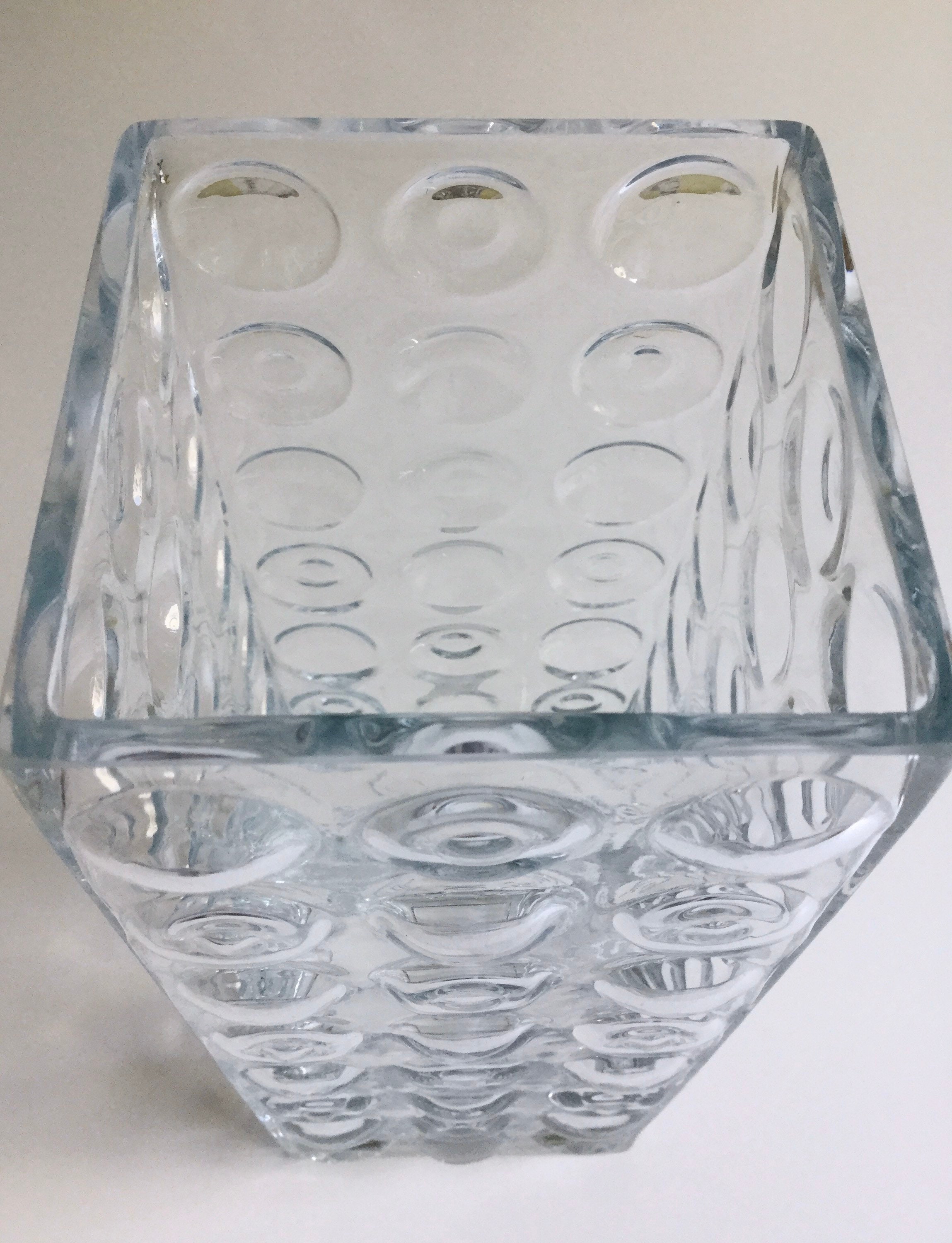 large bubble crackle glass vase large bubble crackle glass vase