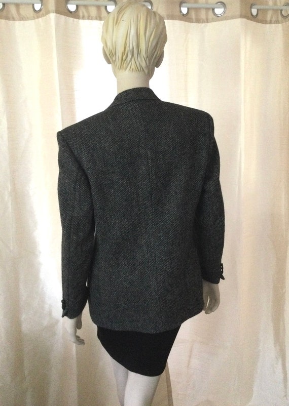 Vintage Harris Tweed Scottish Virgin Wool Jacket … - image 2