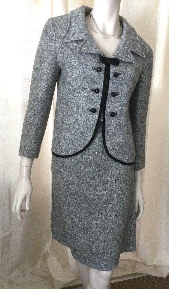 Vintage LEKISSA Wool Suit London England 2 Piece