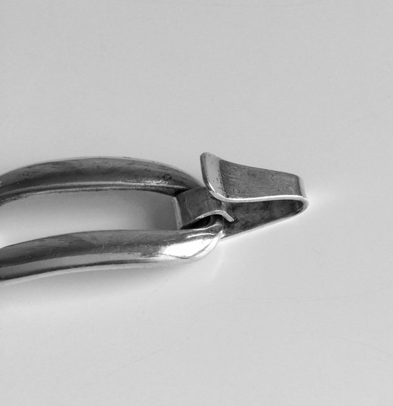 Modernist ERIK DENNUNG Bracelet Denmark Chunky Li… - image 6