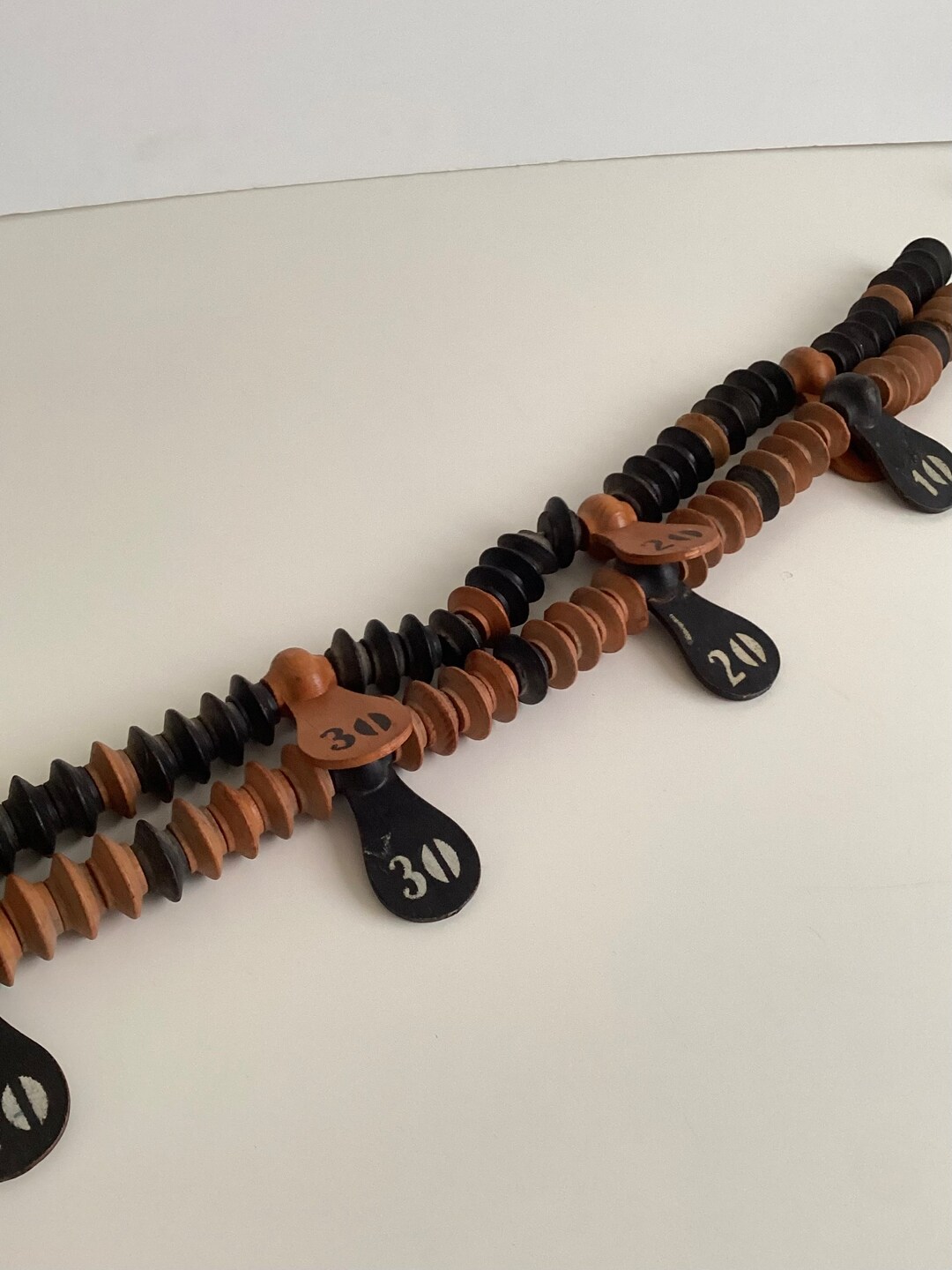 Vintage Wood Bead Billiards Score Keeper Made in Poland Etsy